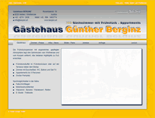 Tablet Screenshot of berginz.at